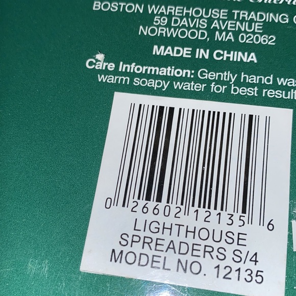 COPY - Vintage NEW Spreaders light houses Boston Warehouse set of 4. From 1999 - Picture 4 of 5